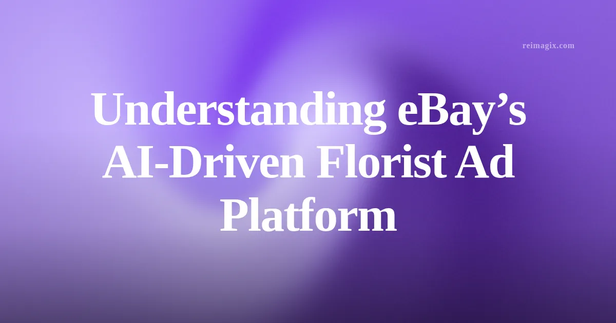 Understanding eBay’s AI‑Driven Florist Ad Platform