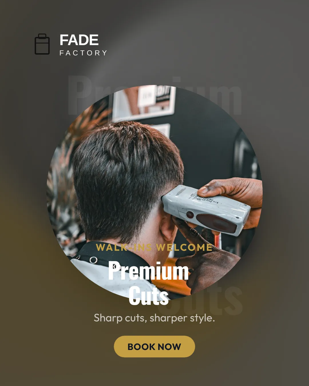 Barbershops Ad Examples - 4:5 format