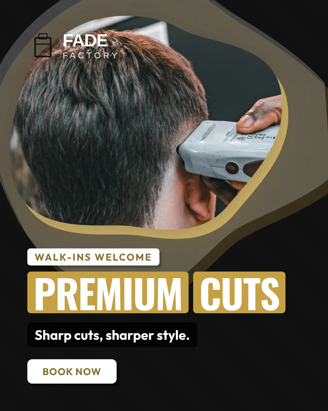 Barbershops Ad Examples - 4:5 format