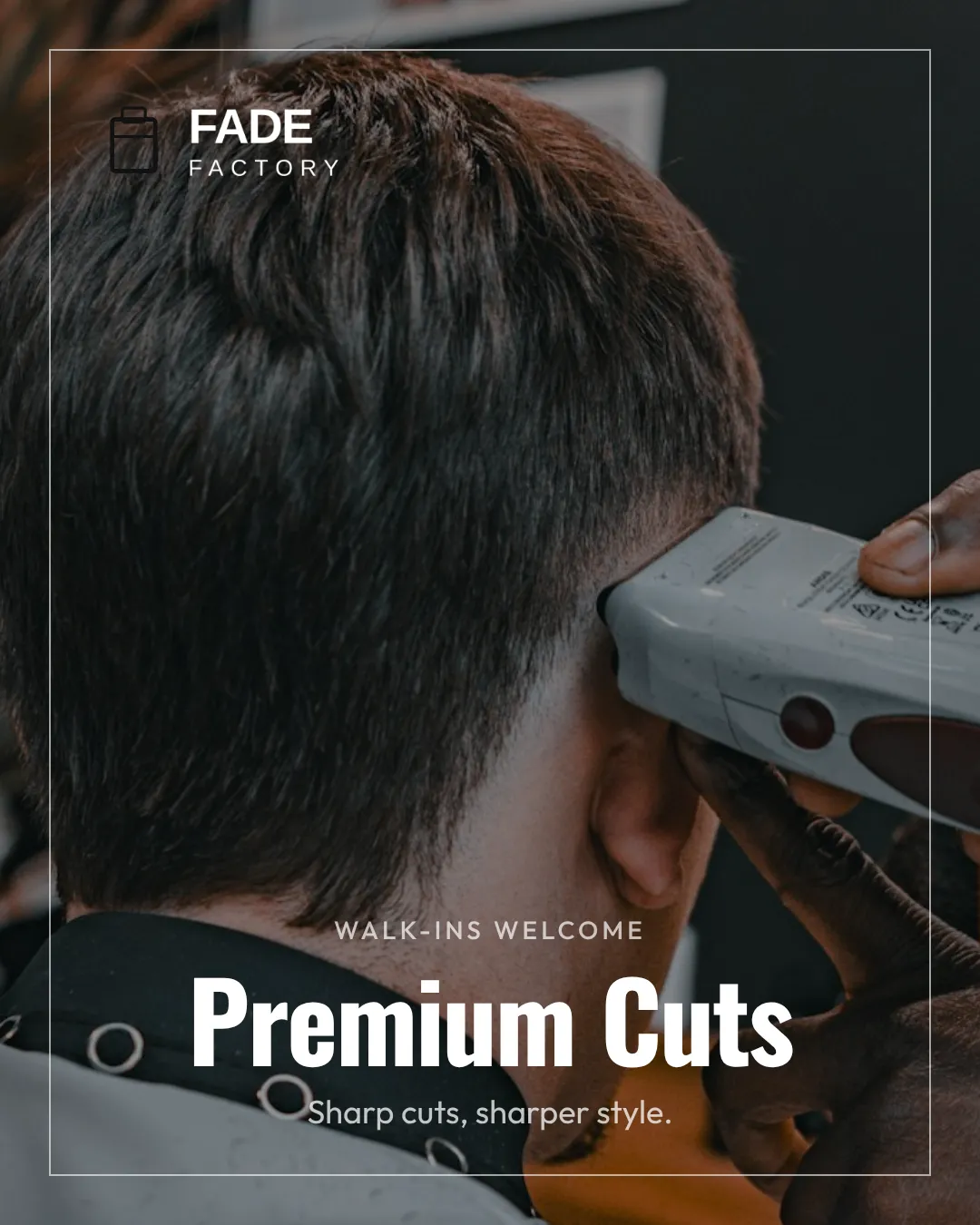 Barbershops Ad Examples - 4:5 format
