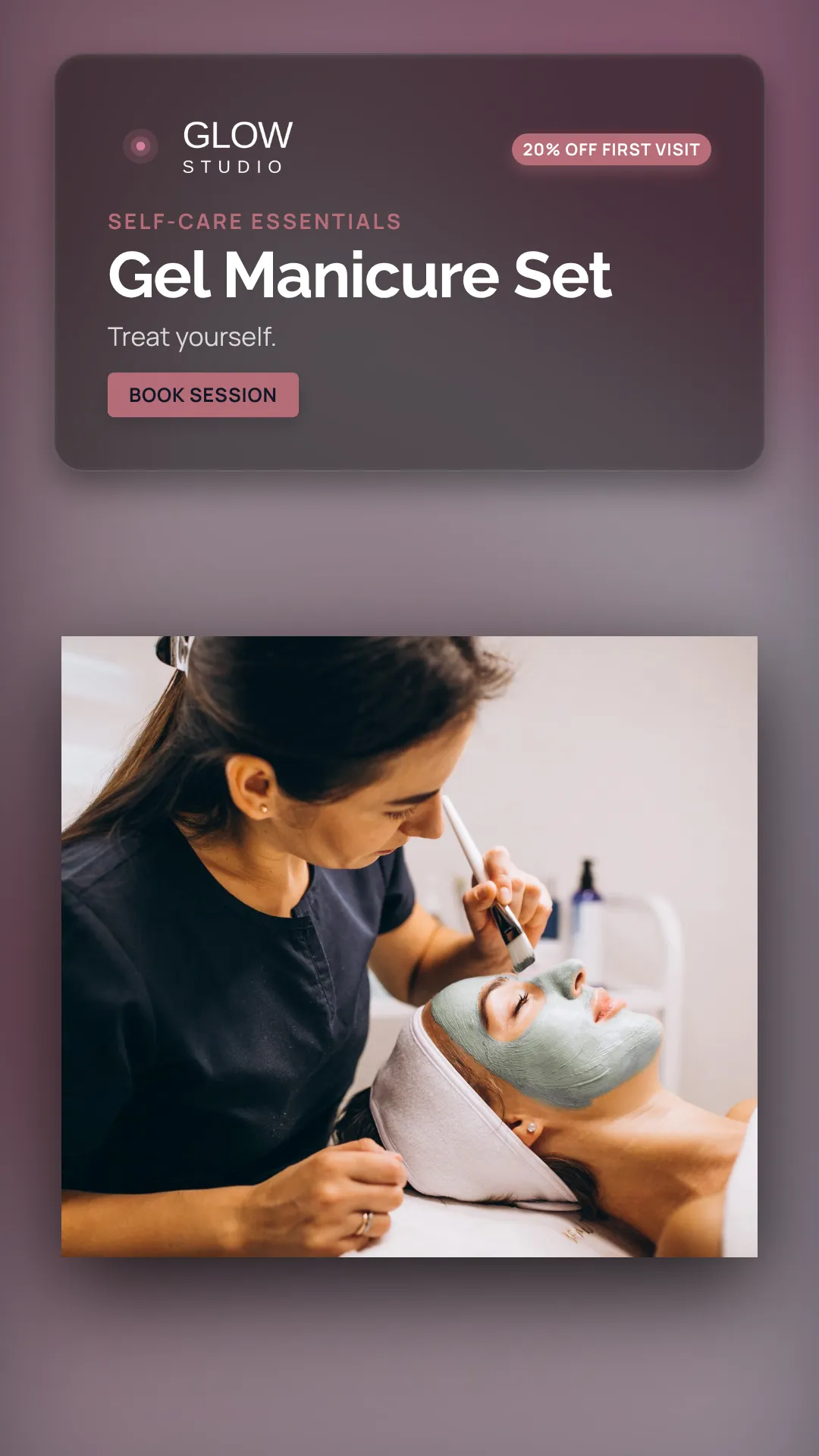 Beauty & Nail Salons Ad Examples - 9:16 format