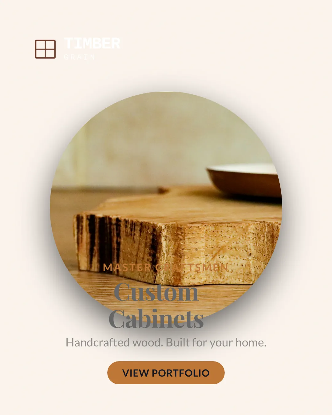 Carpentry Ad Examples - 4:5 format