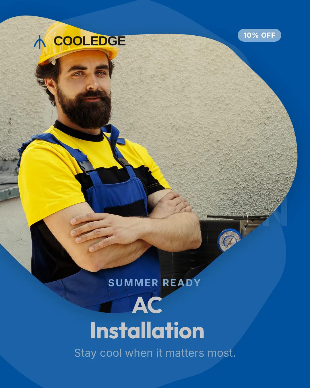 HVAC Ad Examples - 4:5 format
