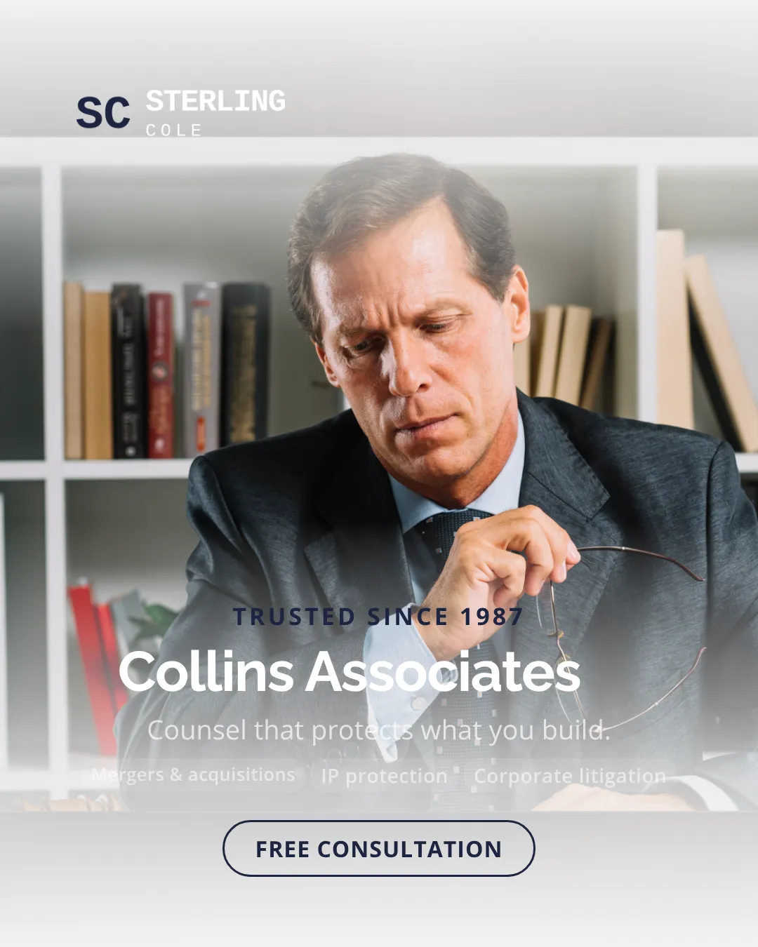 Legal Services Ad Examples - 4:5 format