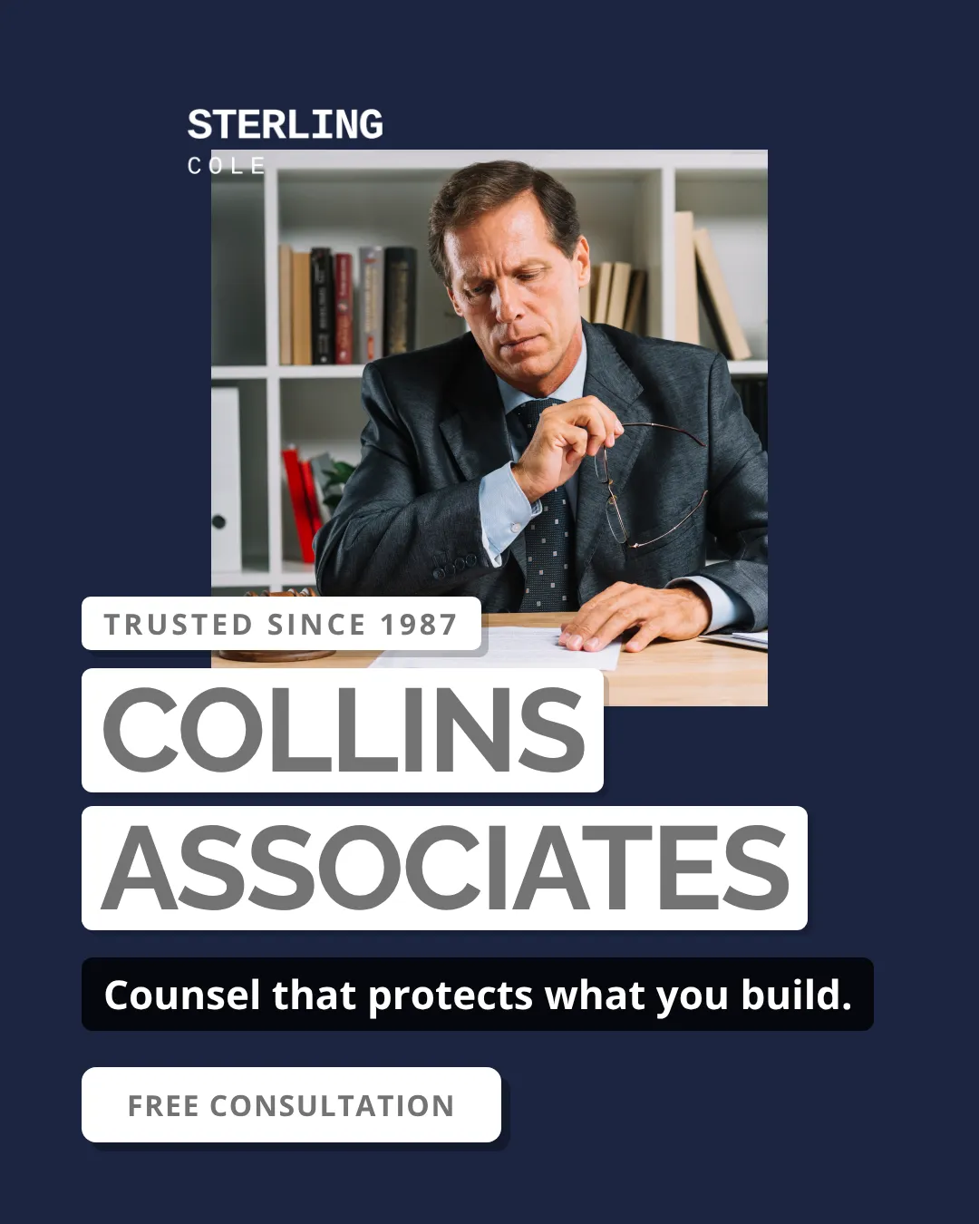 Legal Services Ad Examples - 4:5 format