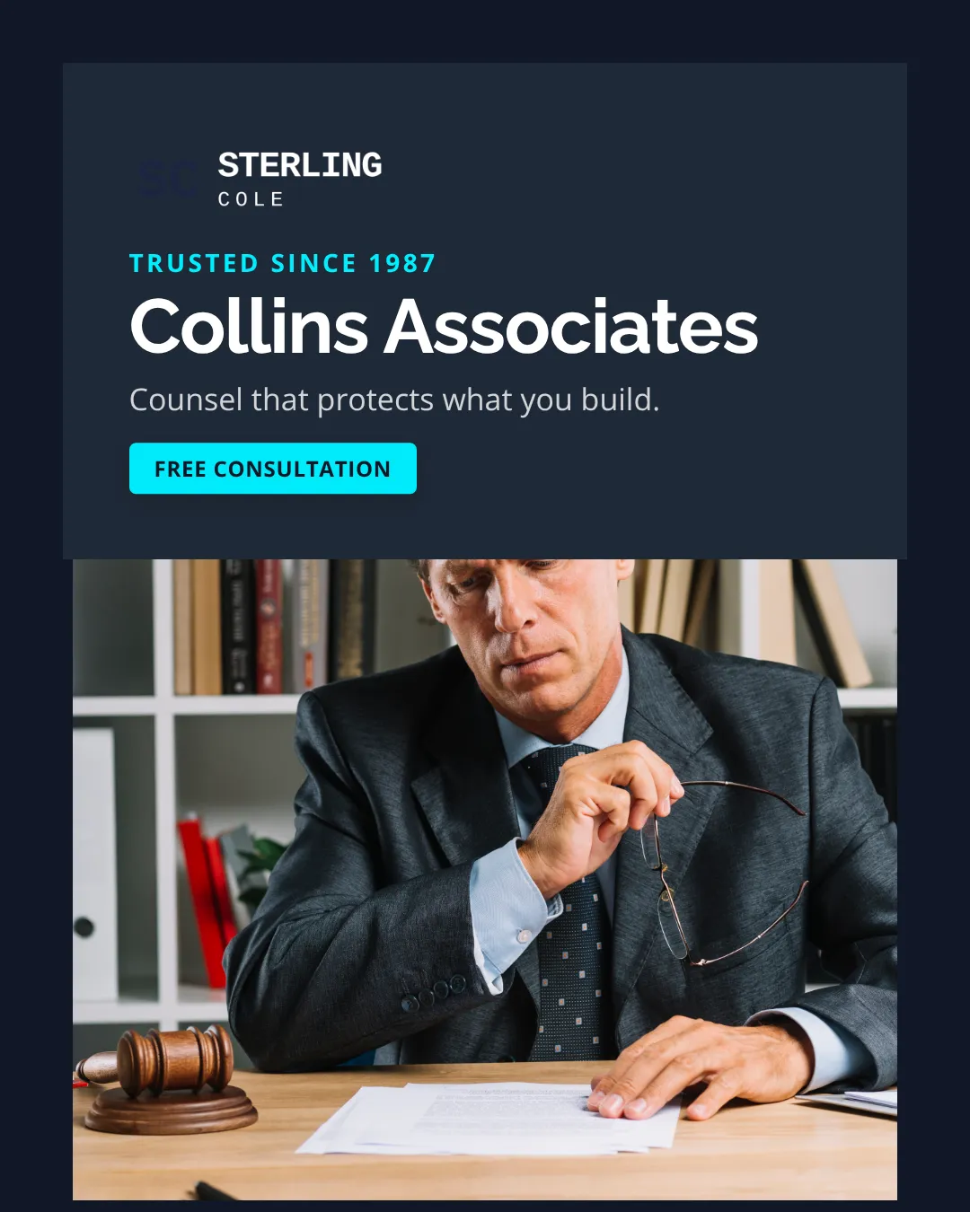 Legal Services Ad Examples - 4:5 format