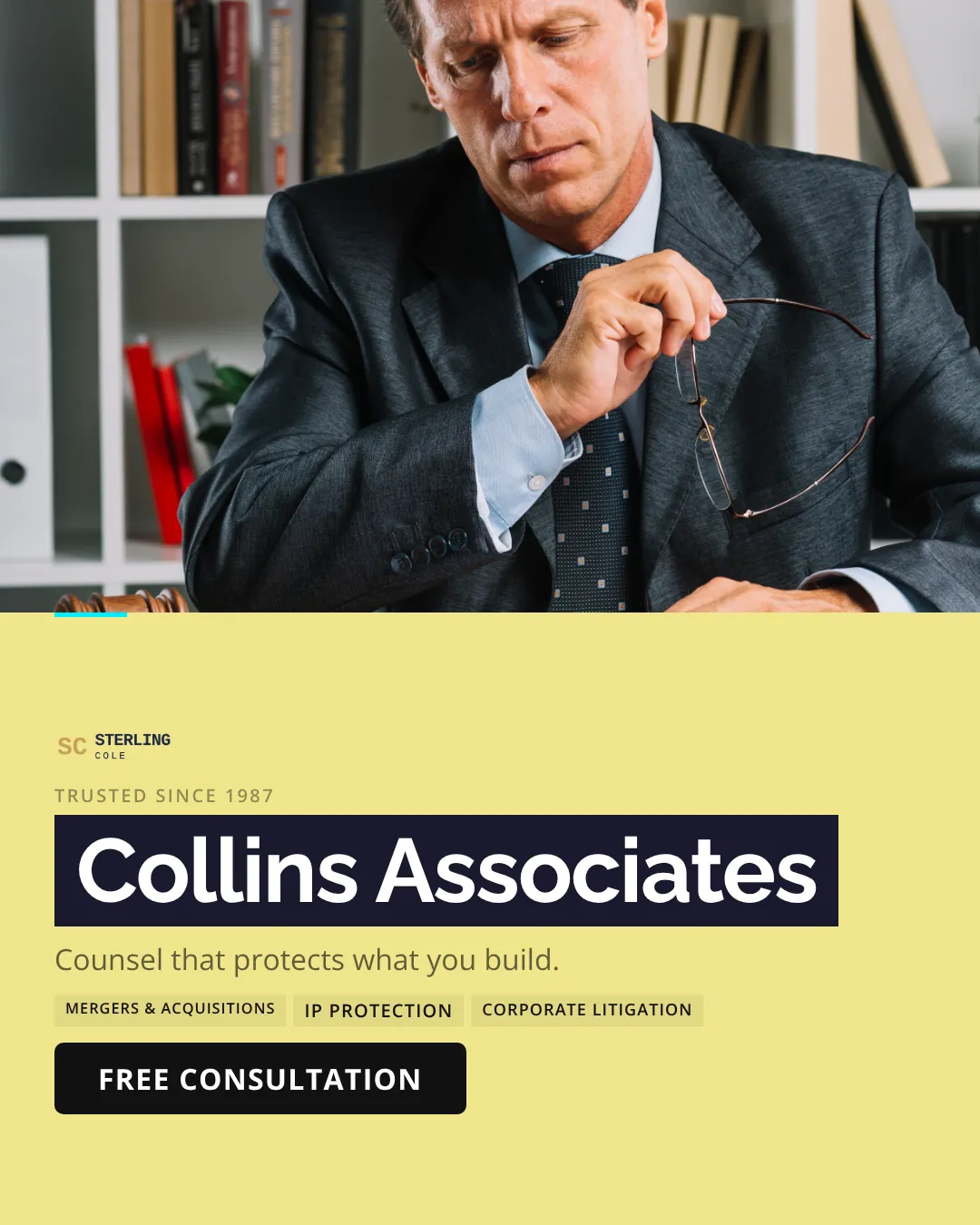 Legal Services Ad Examples - 4:5 format