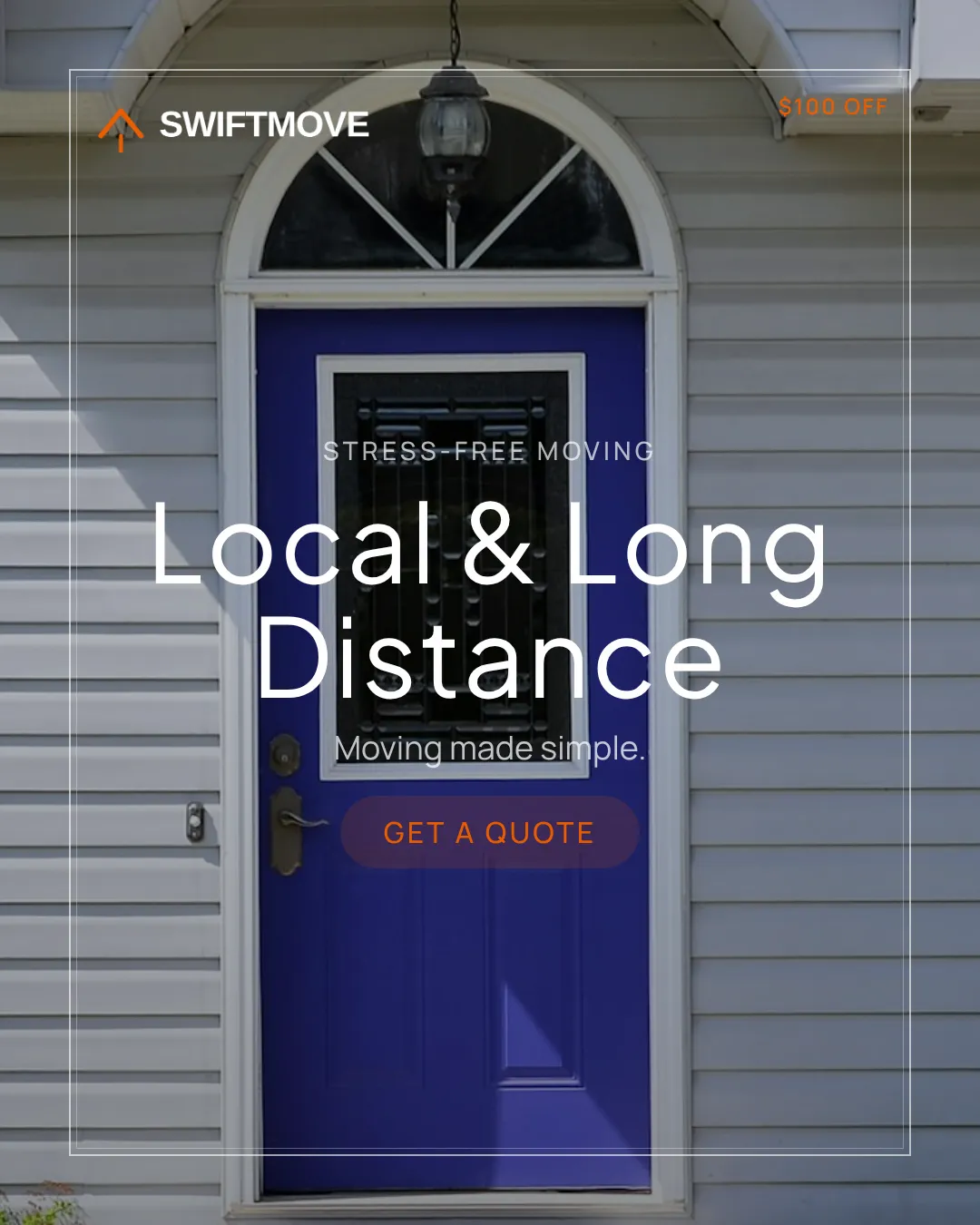 Moving Services Ad Examples - 4:5 format