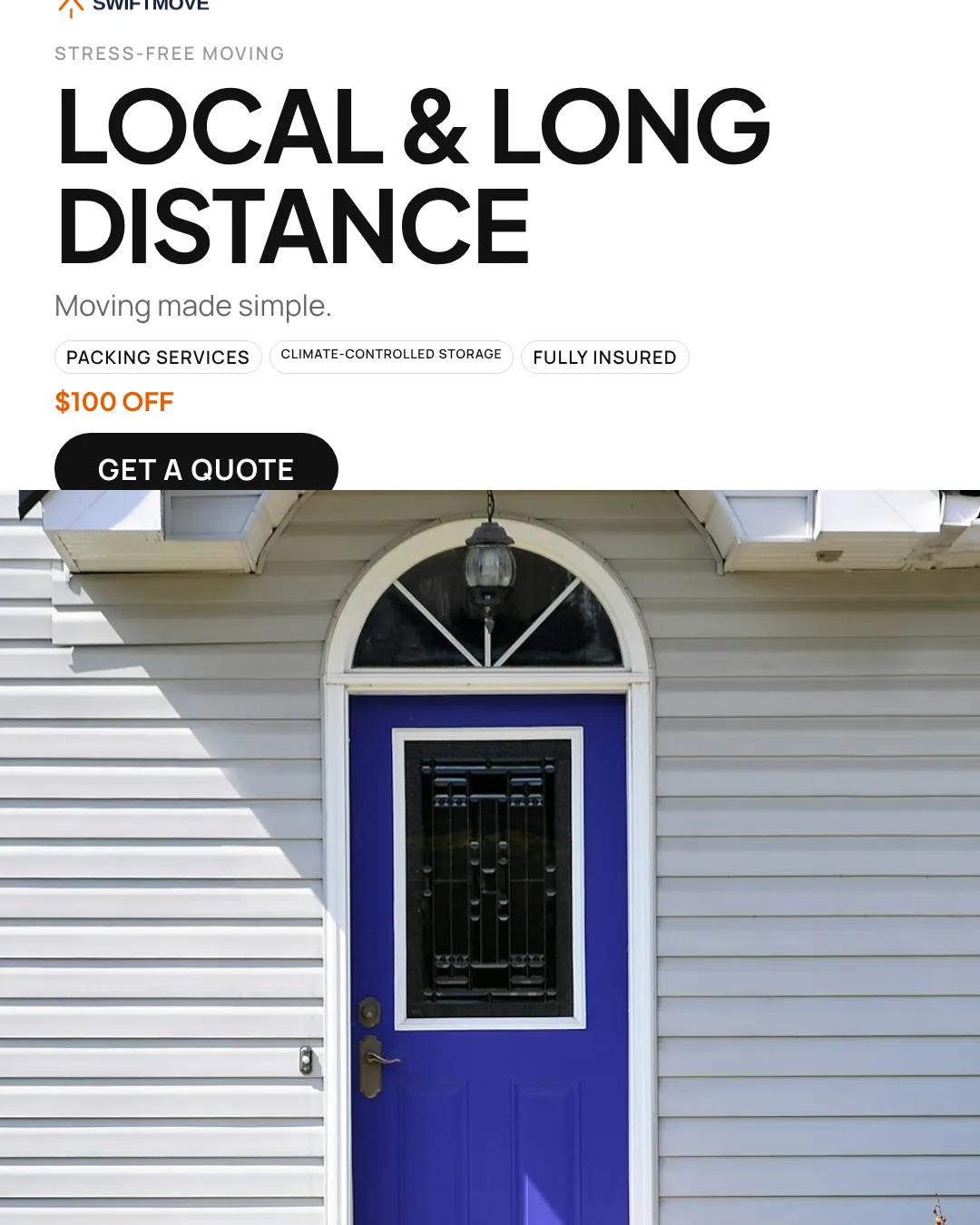 Moving Services Ad Examples - 4:5 format