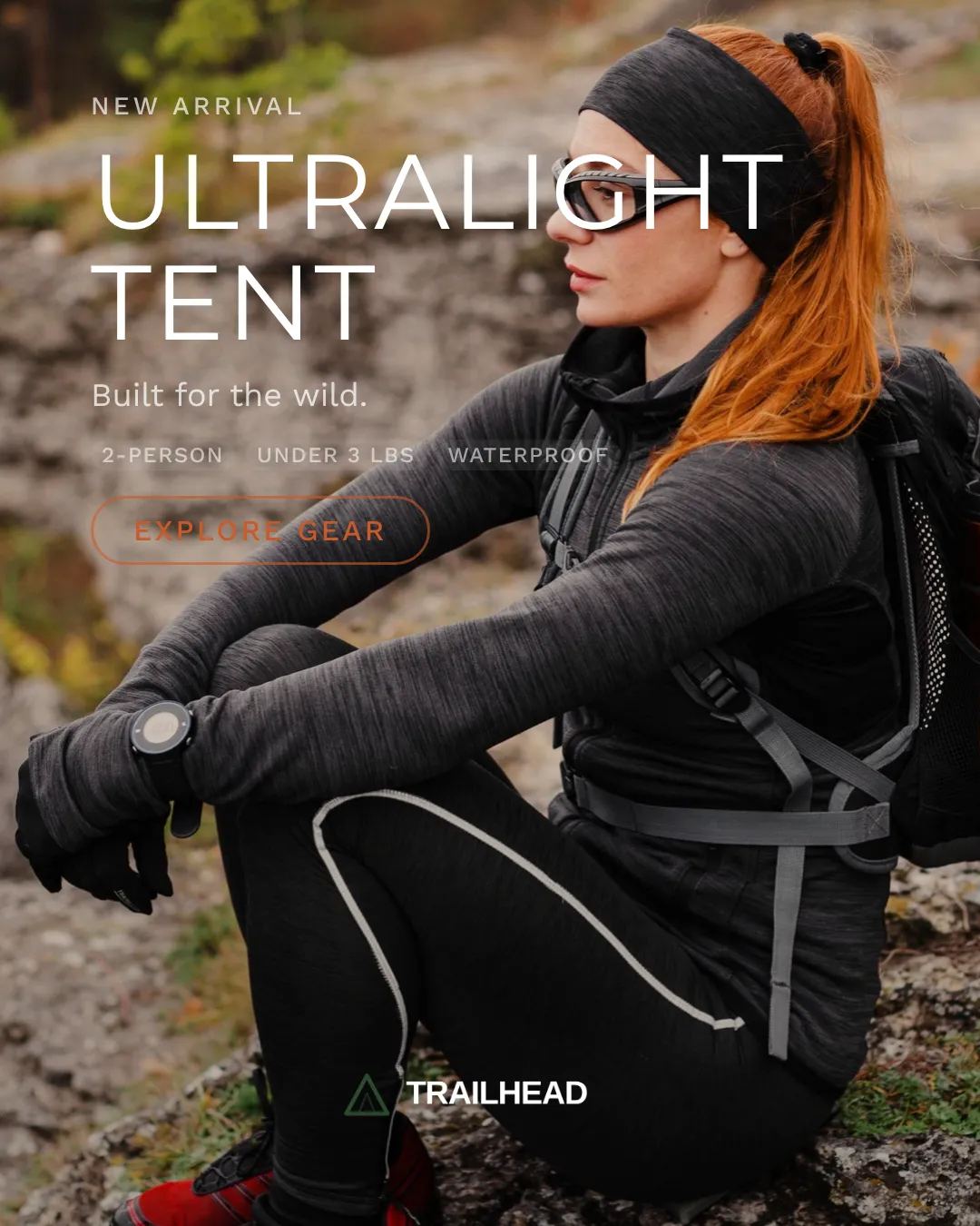 Sports Outdoors Instagram Portrait Luxury Frame Ad Example